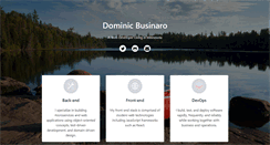 Desktop Screenshot of dominicbusinaro.com